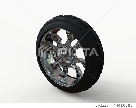 Car wheel 3D rendering Car wheel 3D rendering 44410586
