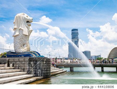 シンガポール　マーライオン 44410806