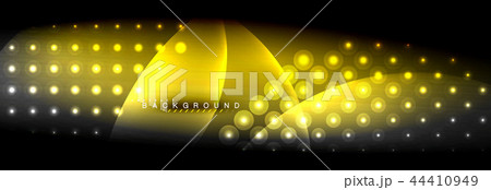 Vector blurred neon glowing circles with flowing and liquid light concept, energy magic fantastic Vector blurred neon glowing circles with flowing and liquid light concept, energy magic fantastic 44410949