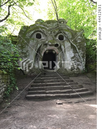 ボマルツォ怪物公園の写真素材