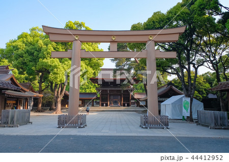 明治神宮 三の鳥居 44412952