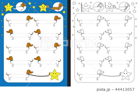 Preschool worksheet 44413057