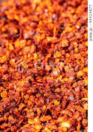 dry hot peppers closeup texture 44414877