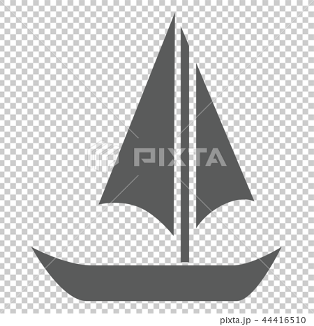 舟 ヨット イラスト アイコンのイラスト素材