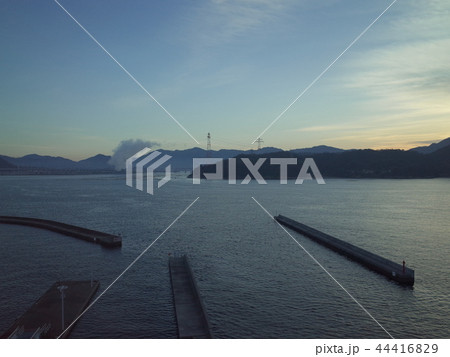 朝焼け_広島湾 44416829