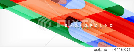 Abstract colorful lines, modern geometric background design Abstract colorful lines, modern geometric background design 44416831
