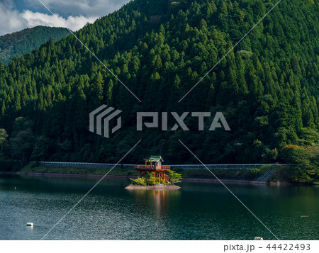 生野ダム　別名銀山湖 44422493