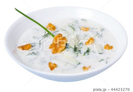 Cold vegetable soup Tarator Cold vegetable soup Tarator 44423270