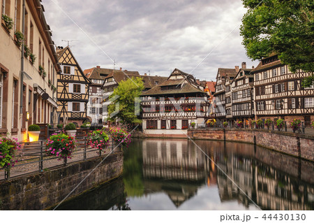 Strasbourg France, Colorful Half Timber House Strasbourg France, Colorful Half Timber House 44430130