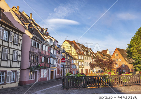 Colmar France, Colorful Half Timber House skyline 44430136