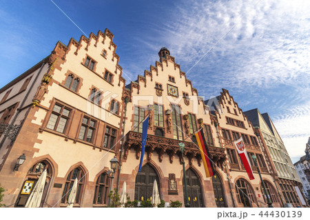 Frankfurt Germany, skyline at Romer Town Square 44430139