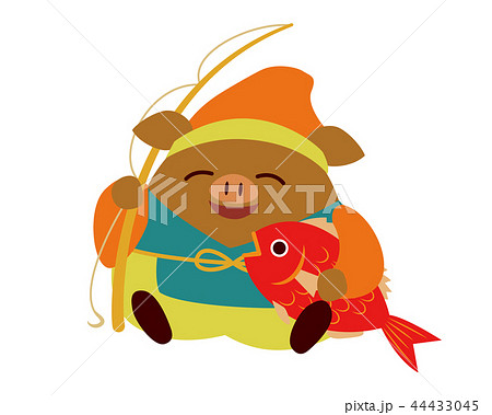 イノシシ恵比寿天 44433045