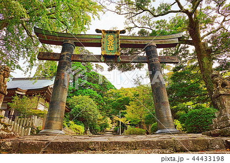 銅鳥居(かねのとりい)：福岡県田川郡添田町大字英彦山 44433198