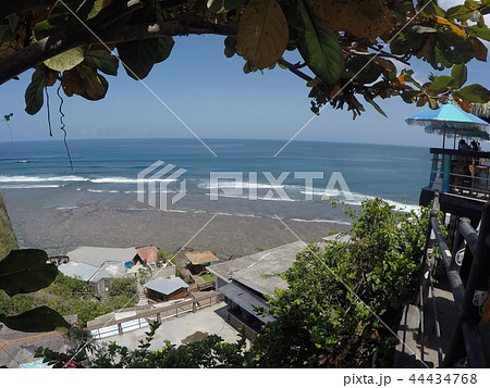 バリ島 ウルワツ 景色の写真素材