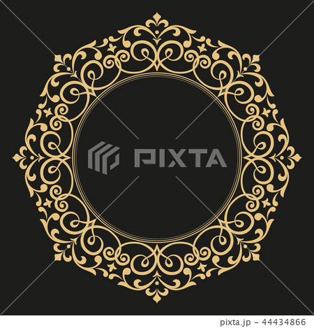 Decorative frame. Elegant element for design  44434866
