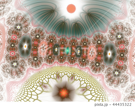 Nanotechnology medicine concept. Fractal art 44435322