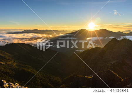 景色 風景 日の出 44436341