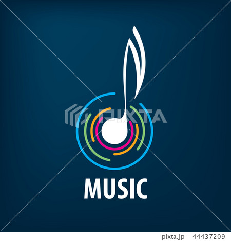 Vector sign music. Illustration of musical notes.. 44437209