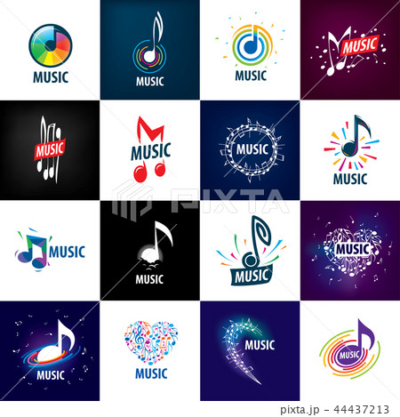 Vector sign music. Illustration of musical notes.. Vector sign music. Illustration of musical notes.. 44437213