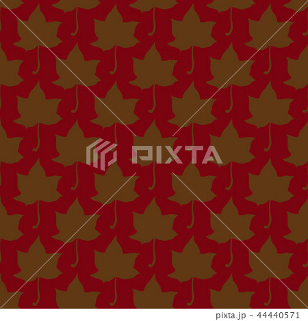 Maple leaves seamless vector red orange art background 44440571