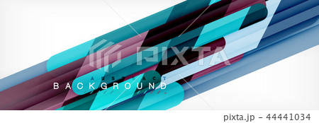 Abstract colorful lines, modern geometric background design 44441034