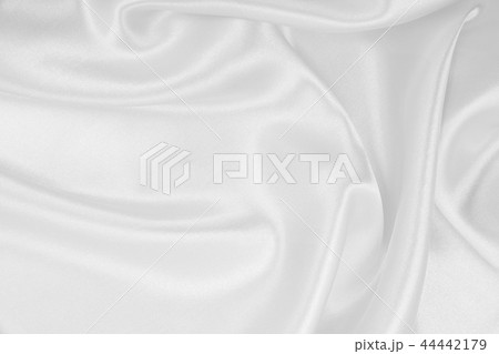 Smooth elegant white silk or satin luxury cloth Smooth elegant white silk or satin luxury cloth 44442179
