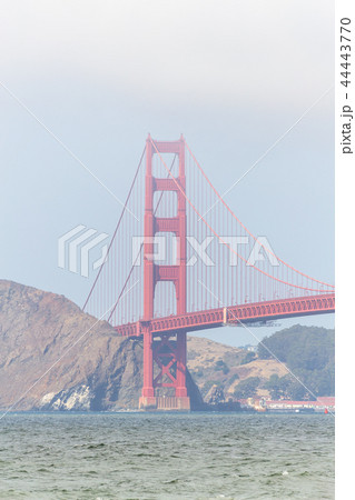 The iconic Golden Gate Bridge in San Francisco 44443770