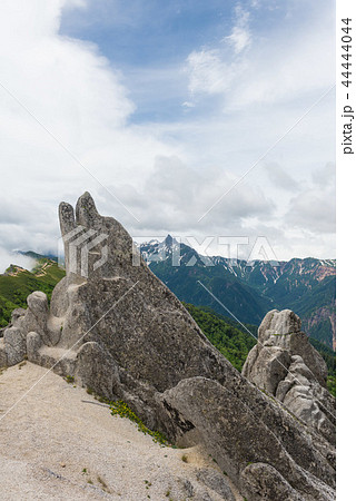 燕岳 イルカ岩 燕岳 イルカ岩 44444044