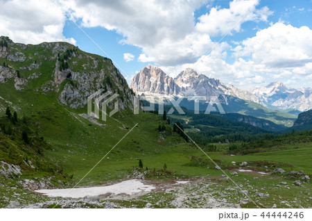 Mountain Landscape of the Italian Dolomites Mountain Landscape of the Italian Dolomites 44444246