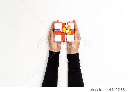 Halloween theme with gift box 44445288