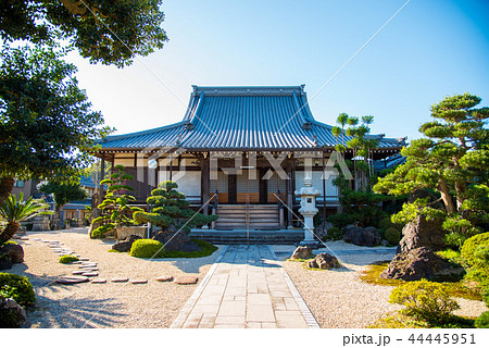 お寺の写真素材