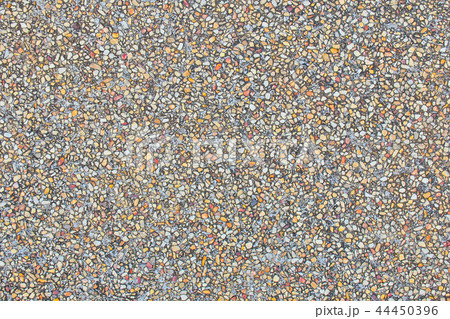 Concrete gravel floor texture and background Concrete gravel floor texture and background 44450396