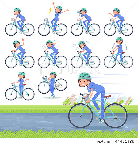 flat type surgical wear women_road bike 44451339