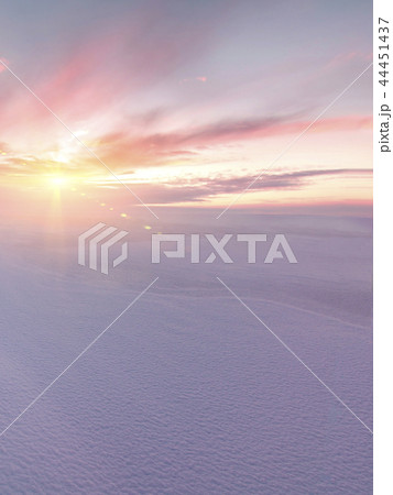 Majestic summer sunset over the Chudskoy lake Majestic summer sunset over the Chudskoy lake 44451437