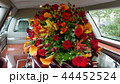 funeral casket in a hearse or chapel 44452524