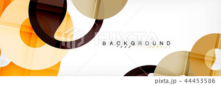 Modern geometrical abstract background 44453586
