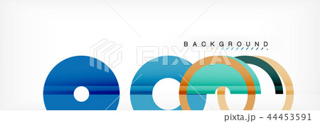 Modern geometrical abstract background 44453591