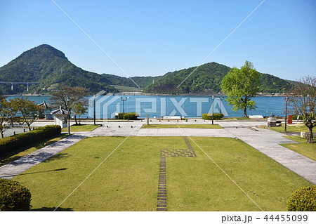 浦島屋から見た三角西港 44455099