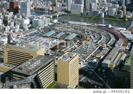 東京都中央区 【築地市場】 解体前の場内 44456191