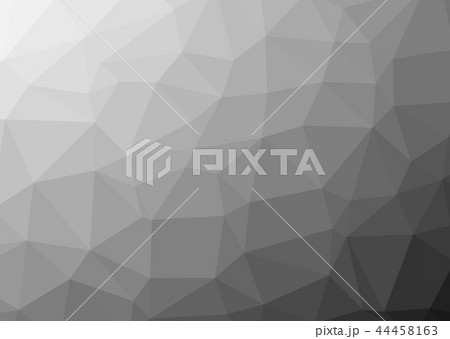 Polygon Gray background Abstract Triangle 44458163