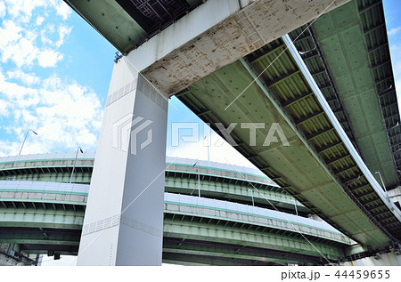 阪神高速のジャンクション 44459655