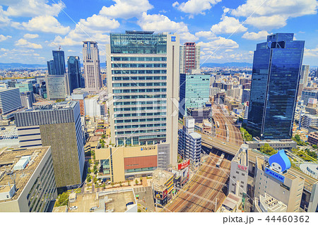 大阪　キタ　中津方面　都市景観 44460362