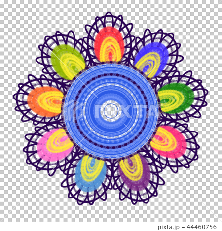 Paraguay traditional race "Nyanduti" style Paraguay traditional race "Nyanduti" style 44460756