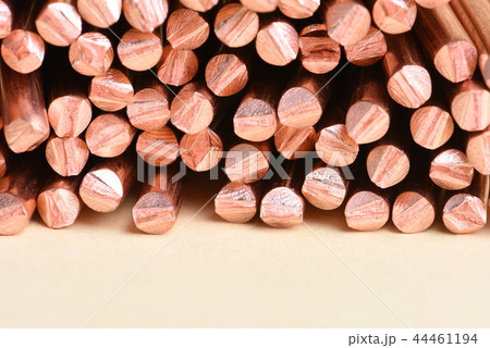 Copper wire industry close-up 44461194