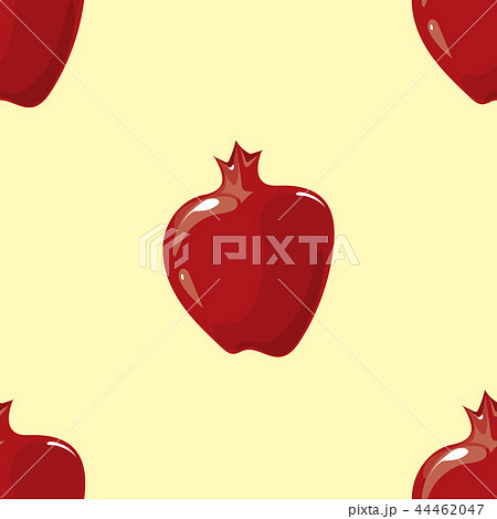 Vector pomegranate seamless pattern 44462047