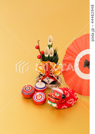 年賀状素材 年賀状素材 44462948