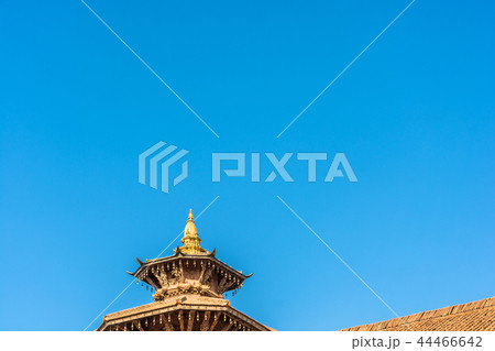 The original decoration on the top of a temple. The original decoration on the top of a temple. 44466642
