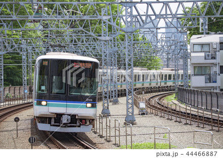 東急 埼玉高速鉄道 00系 多摩川駅 の写真素材