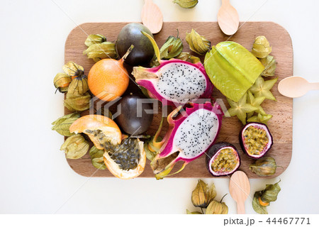 Composition of exotic fruits Composition of exotic fruits 44467771