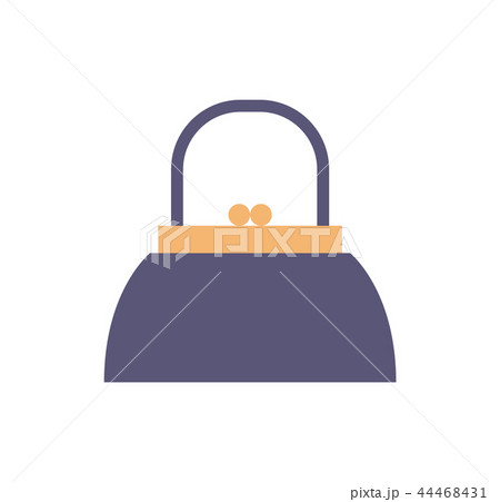 Elegant Handbag of Blue Color wit Golden Clasp 44468431